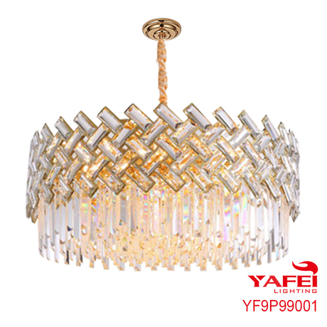 Modern Crystal pendant light chandelier Luminaire-YF9P99001