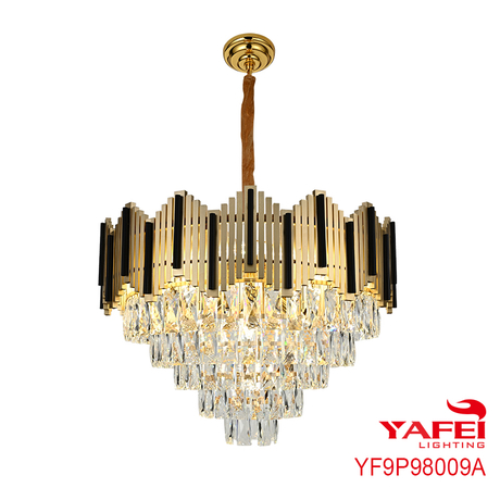 Hot selling Modern Crystal Chandelier &Pendant Light Fixtures -YF9P98009A