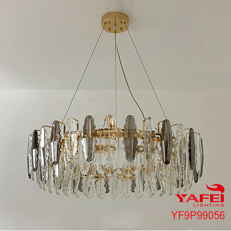 Modern Round Crystal Chandelier For Indoor Lighting -YF9P99056