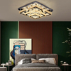 New Design Modern glass ceiling lamp tiffany recessed crystal shades indoor led room lights
