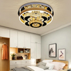 Factory Price Top Sale Model Crystal Led Tricolor Ceiling Lamp -YF6C0098